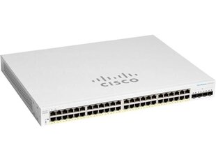 Cisco CBS220-48P-4G-EU цена и информация | Коммутаторы (Switch) | kaup24.ee