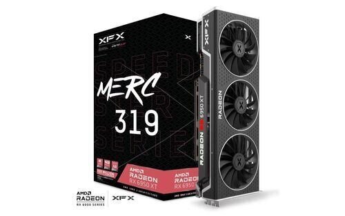 XFX Speedster Merc 319 AMD Radeon RX 6950 XT Black (RX-695XATBD9) hind ja info | Videokaardid (GPU) | kaup24.ee