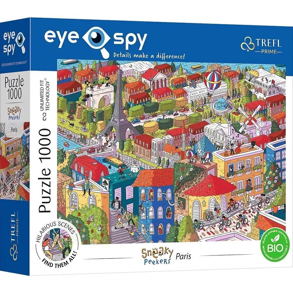 Pusle Trefl Spy Paris, 1000 tk цена и информация | Pusled | kaup24.ee