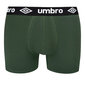 Bokserid meestele Umbro BM565 must, 6 tk hind ja info | Meeste aluspesu | kaup24.ee