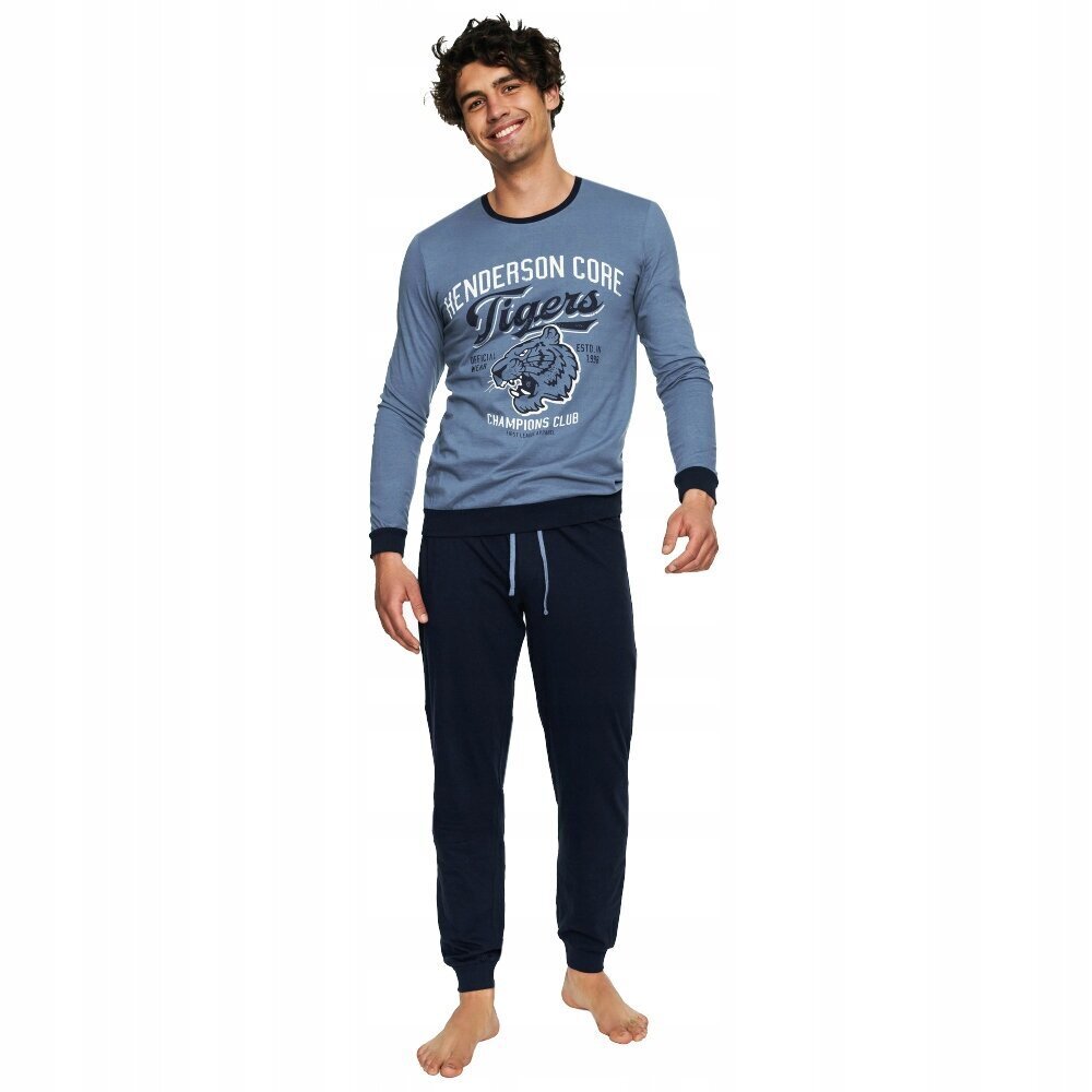 Meeste Henderson pikkade varrukatega pidžaama 40022x55 hind ja info | Meeste hommikumantlid, pidžaamad | kaup24.ee