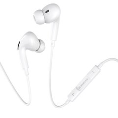 Borofone Earphones BM30 Pro Original Series with Lightning plug white цена и информация | Наушники | kaup24.ee