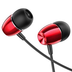 Borofone Earphones BM57 Platinum red цена и информация | Наушники | kaup24.ee