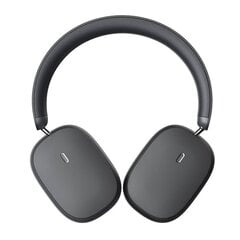 Wireless headphones Baseus Bowie H1 Bluetooth 5.2, ANC (gray) цена и информация | Наушники | kaup24.ee