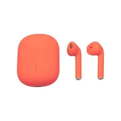 Setty Bluetooth earphones TWS with a charging case STWS-110 orange цена и информация | Наушники | kaup24.ee