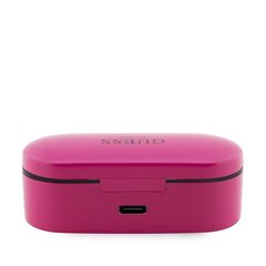 Guess słuchawki Bluetooth GUTWST31EM TWS + stacja dokująca magenta цена и информация | Наушники | kaup24.ee