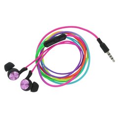 Setty wired earphones SPD-J-313 rainbow цена и информация | Наушники | kaup24.ee