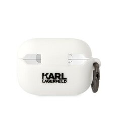 Чехол для AirPods Pro 2 KARL LAGERFELD 3D NFT Karl — Белый цена и информация | Наушники | kaup24.ee