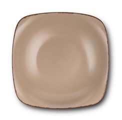 Тарелка, 23 см, коричневая цена и информация | Посуда, тарелки, обеденные сервизы | kaup24.ee