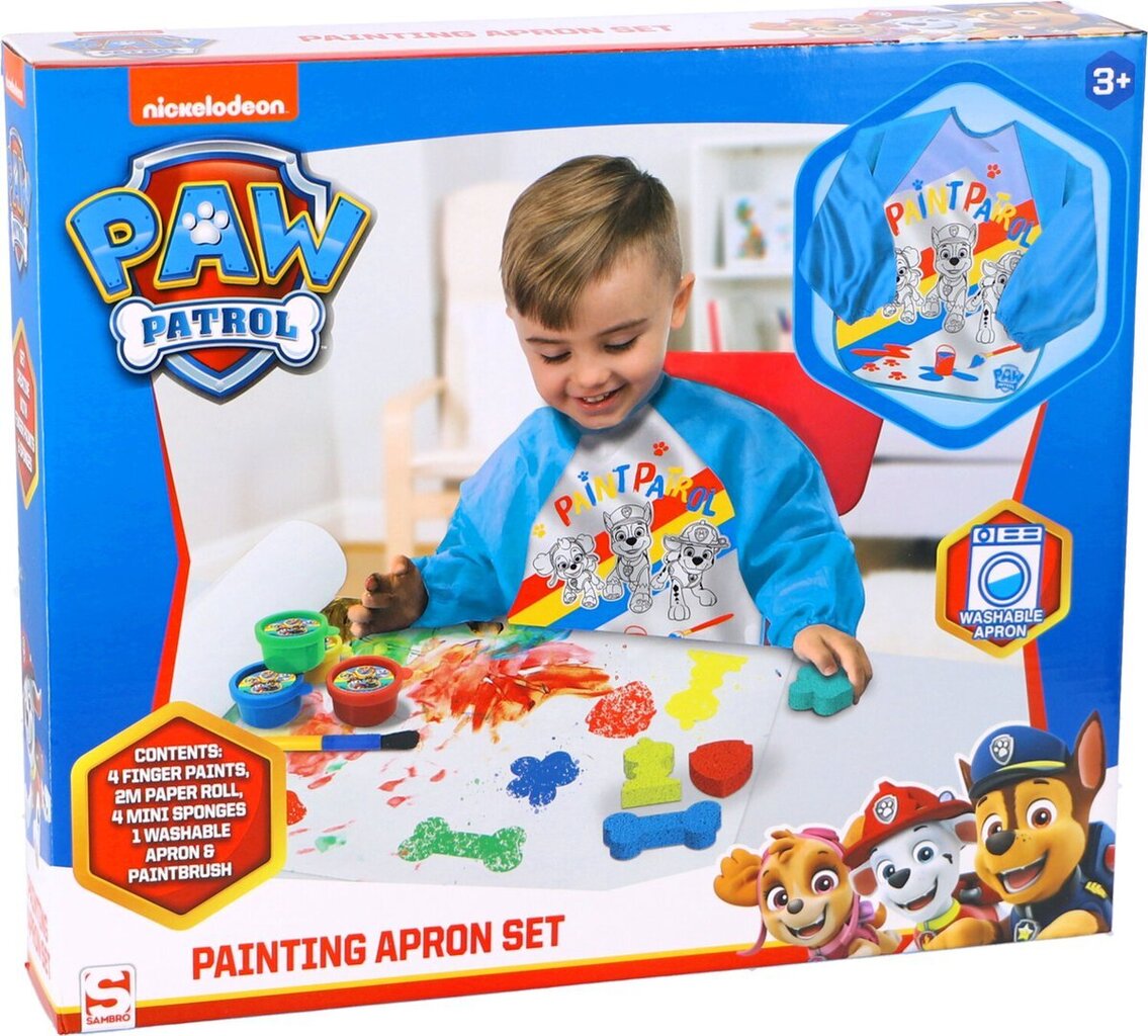 Paw Patrol näpuvärvide komplekt põllega цена и информация | Arendavad mänguasjad | kaup24.ee