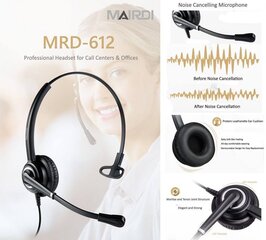 Наушники Wired MAIRDI MRD-612 цена и информация | Беспроводные наушники | kaup24.ee