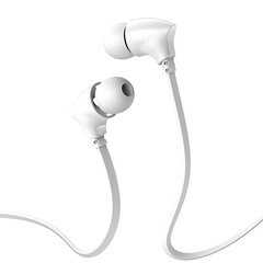 Borofone Earphones BM26 Rhythm white цена и информация | Наушники | kaup24.ee