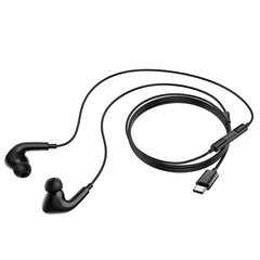 Borofone Earphones BM30 Pro Original Series with Type C plug black цена и информация | Наушники | kaup24.ee