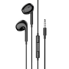 Borofone Earphones BM80 Max Gorgeous with microphone black цена и информация | Наушники | kaup24.ee