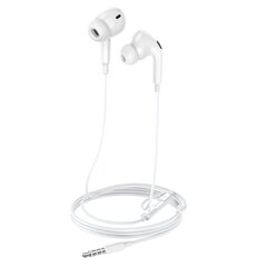 Borofone Earphones BM80 Pro Elegant with microphone white цена и информация | Наушники | kaup24.ee