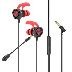 Borofone Earphones BM81 Happy gaming with microphone black цена и информация | Наушники | kaup24.ee