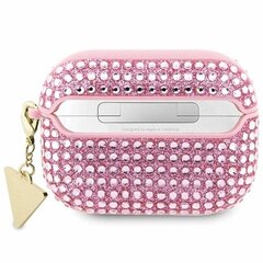 Guess GUAPHDGTPP AirPods Pro cover różowy|pink Rhinestone Triangle Charm цена и информация | Наушники | kaup24.ee