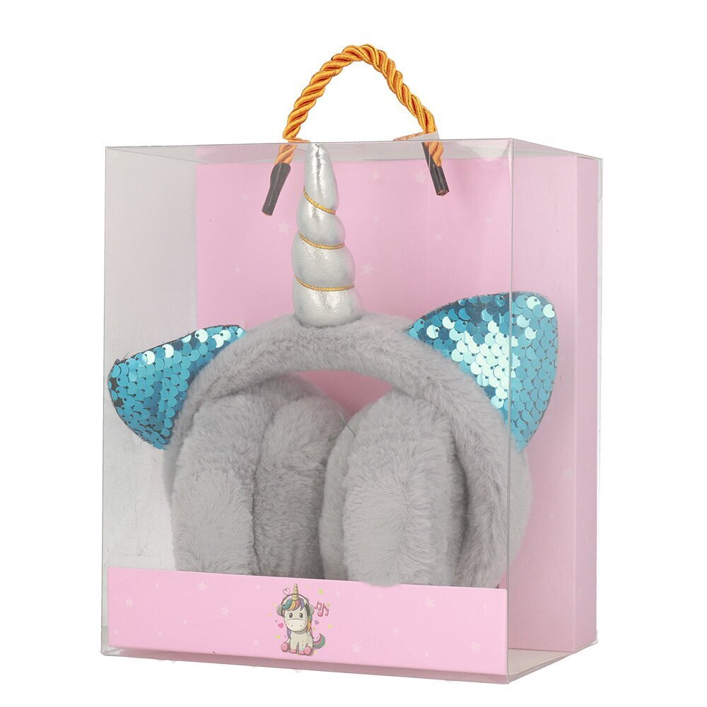 GJBY Plush Unicorn Grey hind ja info | Kõrvaklapid | kaup24.ee