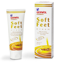 GEHWOL FUSSKRAFT SOFT FEET - Pehme ja hästimenduv jalakreem CREAM 125ML hind ja info | Kehakreemid, losjoonid | kaup24.ee