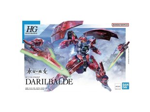 Konstruktor Bandai HG The Witch From Mercury Darilbalde, 1/144, 63355 цена и информация | Конструкторы и кубики | kaup24.ee