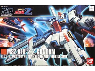 Bandai - HGUC MSZ-010 ZZ Gundam, 1/144, 57954 цена и информация | Конструкторы и кубики | kaup24.ee