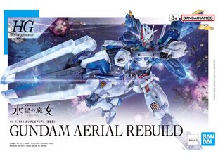 Bandai - HG The Witch from Mercury Gundam Aerial Rebuild, 1/144, 65096 hind ja info | Klotsid ja konstruktorid | kaup24.ee