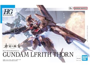 Bandai - HG The Witch from Mercury Gundam Lfrith Thorn, 1/144, 65097 цена и информация | Конструкторы и кубики | kaup24.ee