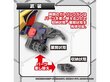 Bandai - SD Gundam Cross Silhouette Tornado Gundam, 65117 hind ja info | Klotsid ja konstruktorid | kaup24.ee