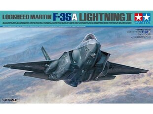 Tamiya - Lockheed Martin F-35A Lightning II, 1/48, 61124 hind ja info | Klotsid ja konstruktorid | kaup24.ee