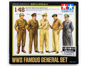 Tamiya - WWII Famous General Set, 1/48, 32557 hind ja info | Klotsid ja konstruktorid | kaup24.ee