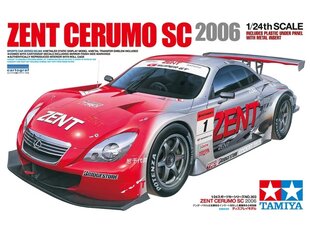Tamiya - Lexus SC430 Zent Cerumo SC 2006, 1/24, 24303 hind ja info | Klotsid ja konstruktorid | kaup24.ee