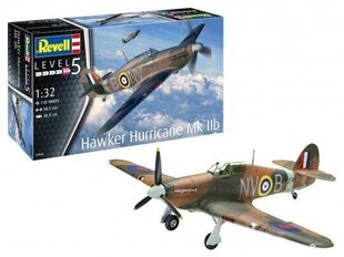 Revell - Hawker Hurricane Mk.IIB, 1/32, 04968 hind ja info | Klotsid ja konstruktorid | kaup24.ee