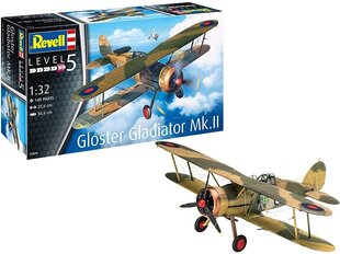 Revell - Gloster Gladiator Mk. II, 1/32, 03846 hind ja info | Klotsid ja konstruktorid | kaup24.ee