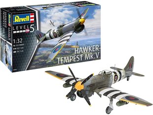 Revell - Hawker Tempest V, 1/32, 03851 hind ja info | Klotsid ja konstruktorid | kaup24.ee