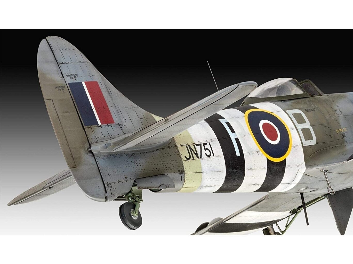 Revell - Hawker Tempest V, 1/32, 03851 цена и информация | Klotsid ja konstruktorid | kaup24.ee