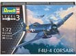 Revell - F4U-4 Corsair, 1/72, 03955 цена и информация | Klotsid ja konstruktorid | kaup24.ee