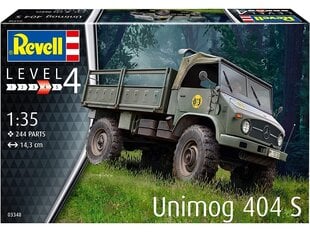 Сборная модель Revell - Unimog 404 S, 1/35, 03348 цена и информация | Конструкторы и кубики | kaup24.ee