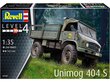 Revell - Unimog 404 S, 1/35, 03348 hind ja info | Klotsid ja konstruktorid | kaup24.ee