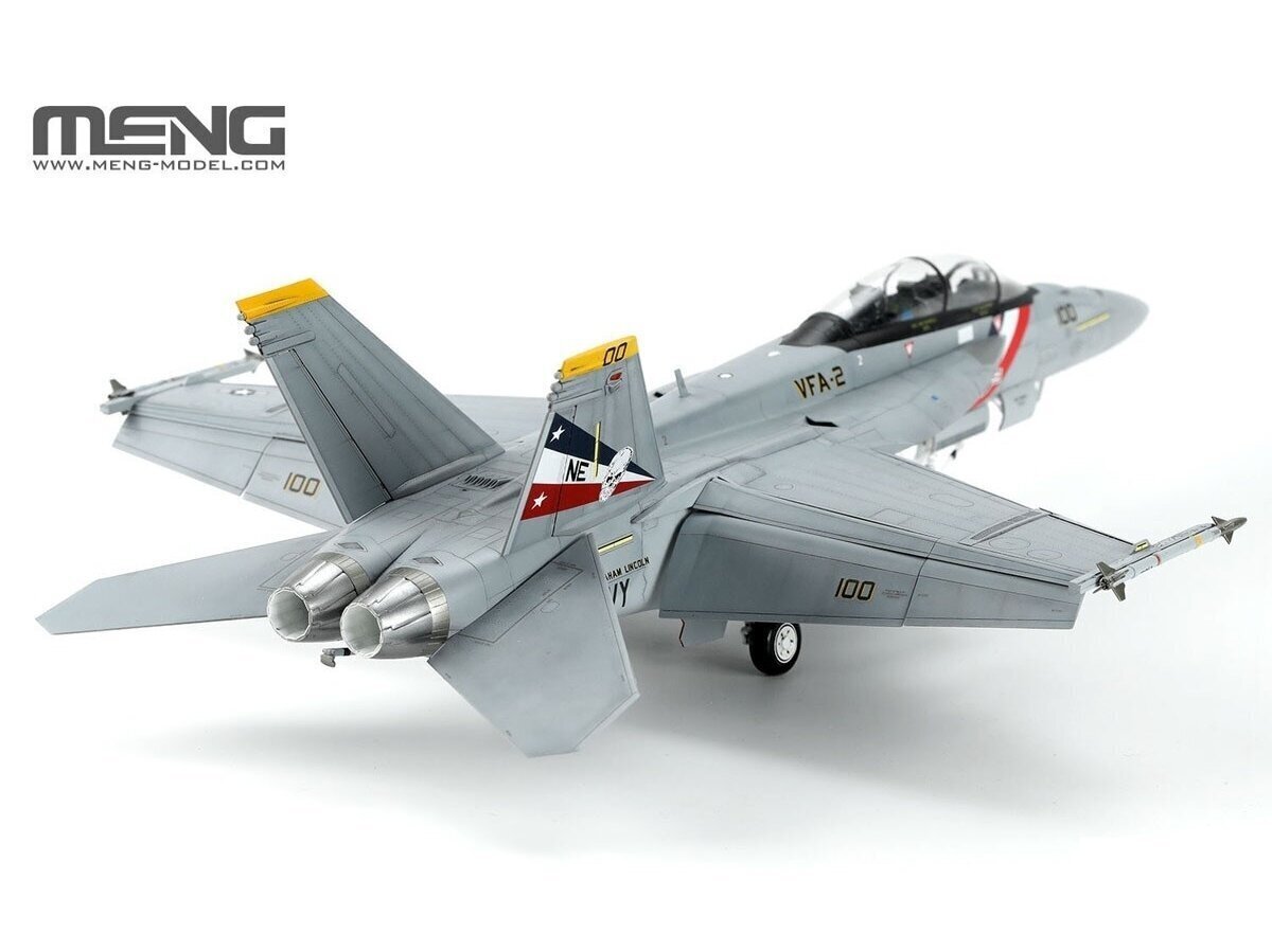 Meng Model - Boeing F/A-18F Super Hornet, 1/48, LS-016 цена и информация | Klotsid ja konstruktorid | kaup24.ee