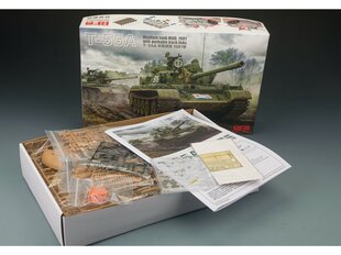 Rye Field Model - T-55A Medium Tank Mod. 1981 with workable track links, 1/35, RFM-5098 цена и информация | Конструкторы и кубики | kaup24.ee