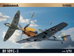 Eduard - Bf 109E-3 ProfiPack edition, 1/72, 7032 hind ja info | Klotsid ja konstruktorid | kaup24.ee