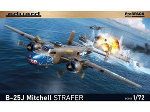 Eduard - B-25J Mitchell STRAFER ProfiPACK Edition, 1/72, 7012 цена и информация | Конструкторы и кубики | kaup24.ee