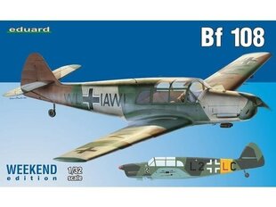 Eduard - Bf 108 Weekend Edition, 1/32, 3404 hind ja info | Klotsid ja konstruktorid | kaup24.ee