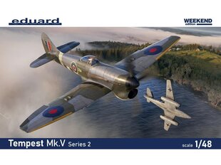 Eduard - Tempest Mk.V Series 2 Weekend Edition, 1/48, 84187 hind ja info | Klotsid ja konstruktorid | kaup24.ee