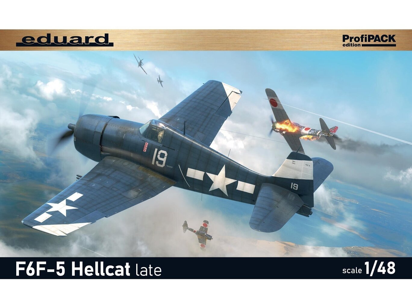 Eduard - Grumman F6F-5 Hellcat late Profipack, 1/48, 8229 hind ja info | Klotsid ja konstruktorid | kaup24.ee