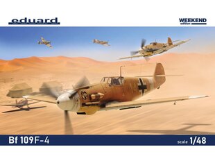 Конструктор Eduard - Messerschmitt Bf 109F-4 Weekend edition, 1/48, 84188 цена и информация | Конструкторы и кубики | kaup24.ee