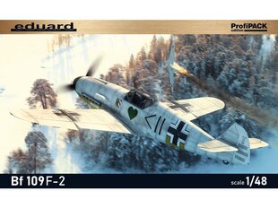 Сборная модель Eduard - Messerschmitt Bf 109F-2 ProfiPack edition, 1/48, 82115 цена и информация | Конструкторы и кубики | kaup24.ee