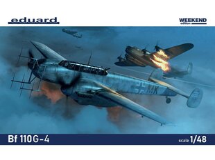 Сборная модель Eduard - Messerschmitt Bf 110G-4 Weekend edition, 1/48, 8405 цена и информация | Конструкторы и кубики | kaup24.ee