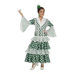 костюм My Other Me Feria Зеленый Танцовщица фламенко цена и информация | Карнавальные костюмы | kaup24.ee
