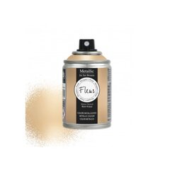 Metalliefektiga aerosoolvärv Fleur, 100ml, Jet set bronze hind ja info | Kunstitarbed, voolimise tarvikud | kaup24.ee